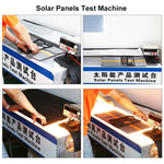 HAWEEL 12W 2패널 접이식 태양광 패널 충전 가방 5V / 3.1A 최대 듀얼 USB 포트, QC3.0 및 AFC 지원, 12W 2패널