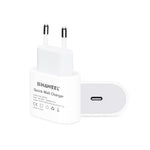 HAWEEL PD 20W 단일 USB-C / Type-C 인터페이스 QC 여행용 충전기, 전체 QC 프로토콜 지원, EU 플러그, QC 충전기 EU 플러그