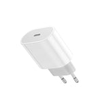 HAWEEL PD 20W 단일 USB-C / Type-C 인터페이스 QC 여행용 충전기, 전체 QC 프로토콜 지원, EU 플러그, QC 충전기 EU 플러그