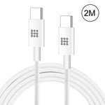 HAWEEL 25W 3A 타입-C / USB-C to 타입-C / USB-C PD 고속 충전 데이터 케이블, 길이: 2m, 타입-C to 타입-C 2m
