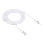 HAWEEL 25W 3A 타입-C / USB-C to 타입-C / USB-C PD 고속 충전 데이터 케이블, 길이: 2m, 타입-C to 타입-C 2m