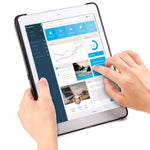 F611 분리형 컬러 백라이트 알루미늄 백플레인 무선 블루투스 키보드 태블릿 케이스 iPad Air 2 / 9.7 (2018) / 9.7인치 (2017) / Air / Pro 9.7인치용