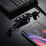 BT-KDK61 CVC6.0 노이즈 감소 스테레오 마그네틱 무선 스포츠 블루투스 이어폰, 유선 제어 지원