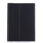 분리형 블루투스 키보드 + 가로 플립 가죽 태블릿 케이스 홀더 포함 iPad Pro 9.7인치, iPad Air, iPad Air 2, iPad 9.7인치 (2017), iPad 9.7인치 (2018)용, A07 블랙, A07 골드, A07 블루, A07 로즈 골드