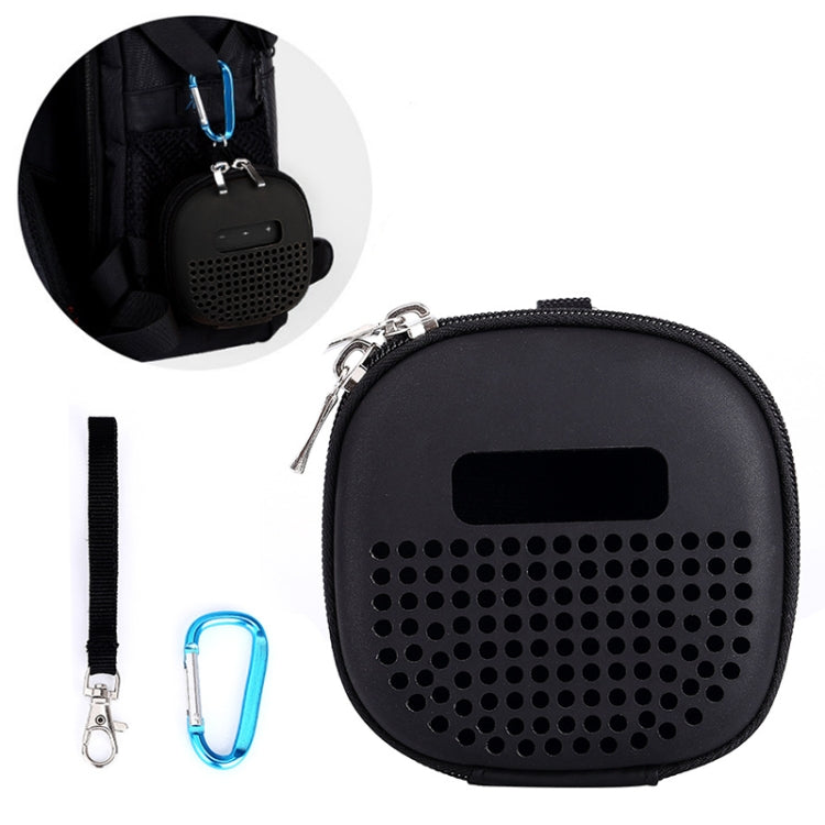 EVA 휴대용 충격 방지 가방 BOSE Soundlink Micro 블루투스 스피커용, 로프 및 금속 버클 포함