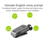 Fineblue F910 CSR4.1 자동 감김 케이블 발신자 진동 알림 도난 방지 블루투스 헤드셋