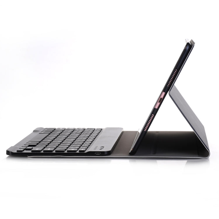 A102 iPad 10.2인치용 초슬림 분리형 블루투스 키보드 가죽 태블릿 케이스 스탠드 기능 포함, 골드, 로즈 골드, 블랙, 다크 블루