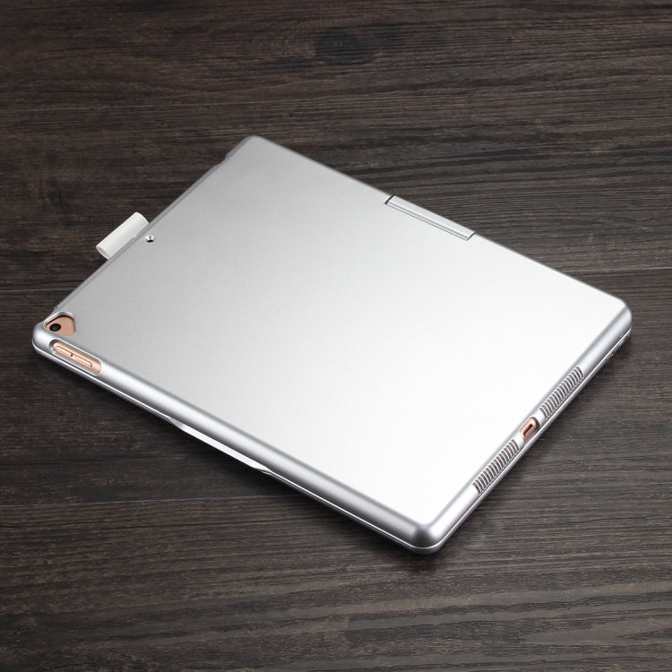 F102AS iPad 10.2인치용 컬러 백라이트 회전식 블루투스 키보드 가죽 태블릿 케이스 펜 슬롯 기능 포함