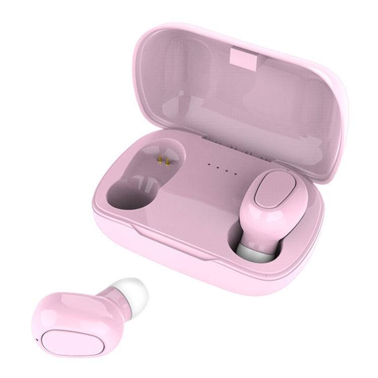 L-21 9D 사운드 효과 블루투스 5.0 터치 무선 블루투스 이어폰 충전 박스 포함, HD 통화 지원, L-21