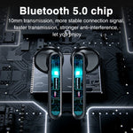 P100pro TWS 블루투스 5.0 터치 무선 블루투스 이어폰 충전 박스 및 LED 스마트 디지털 디스플레이 포함, Siri 및 통화 지원