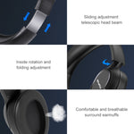 AWEI A770BL 블루투스 5.0 스테레오 무선 블루투스 헤드셋