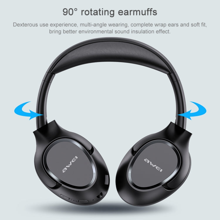 AWEI A770BL 블루투스 5.0 스테레오 무선 블루투스 헤드셋