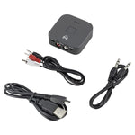 B11 블루투스 5.0 리시버 AUX NFC to 2 x RCA 오디오 어댑터, B11
