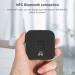 B11 블루투스 5.0 리시버 AUX NFC to 2 x RCA 오디오 어댑터, B11