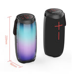 HOPESTAR P40 블루투스 5.0 휴대용 방수 무선 블루투스 스피커, P40 (블랙), P40 (블루)