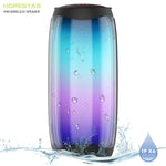 HOPESTAR P40 블루투스 5.0 휴대용 방수 무선 블루투스 스피커, P40 (블랙), P40 (블루)