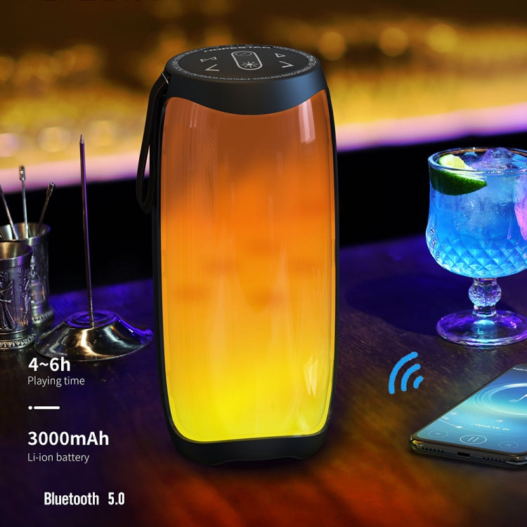 HOPESTAR P40 블루투스 5.0 휴대용 방수 무선 블루투스 스피커, P40 (블랙), P40 (블루)
