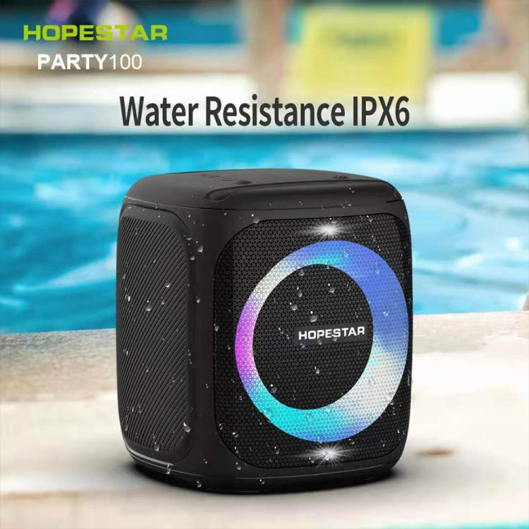 HOPESTAR Party100 블루투스 5.0 휴대용 방수 무선 블루투스 스피커 모바일 충전 기능 포함, Party100(그린)