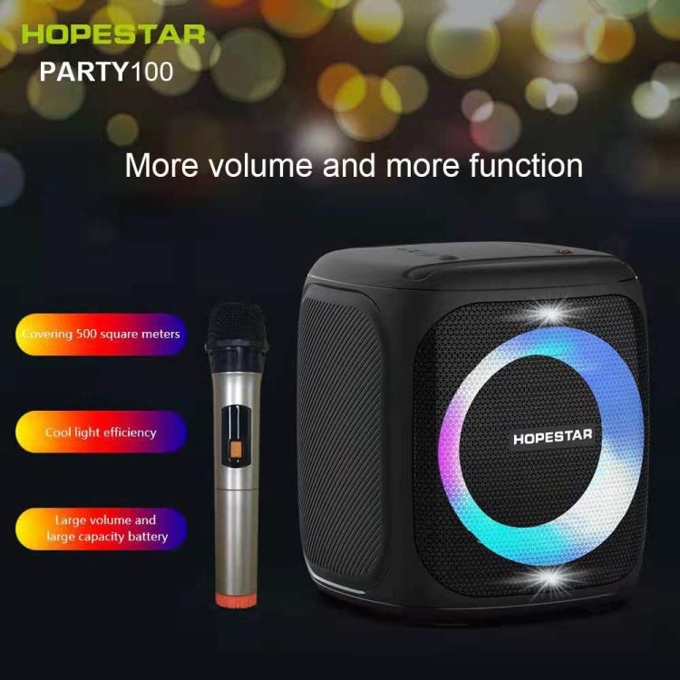 HOPESTAR Party100 블루투스 5.0 휴대용 방수 무선 블루투스 스피커 모바일 충전 기능 포함, Party100(그린)