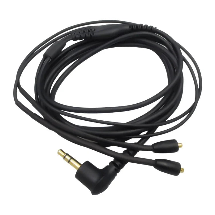 ZS0105 슈어 SE215 UE900 SE425용 헤드폰 오디오 케이블, ZS0105 블랙