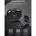awei T15P 블루투스 V5.0 TWS 진정 무선 스포츠 LED 디스플레이 헤드셋 충전 케이스 포함, T15P