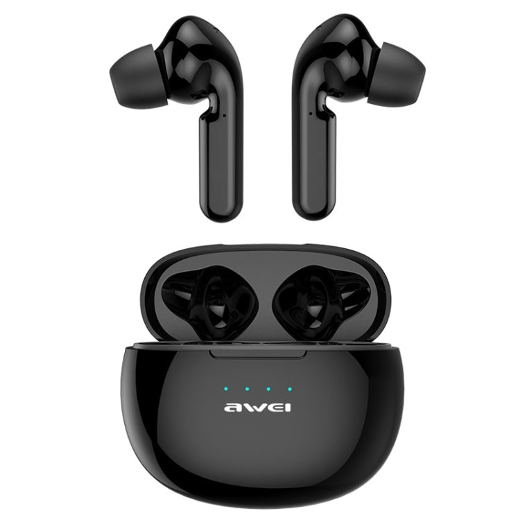 awei T15 TWS 블루투스 V5.0 진정 무선 스포츠 헤드셋 충전 케이스 포함, T15