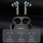 awei T15 TWS 블루투스 V5.0 진정 무선 스포츠 헤드셋 충전 케이스 포함, T15