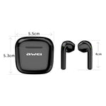 awei T26 Pro TWS 블루투스 V5.0 진정 무선 스포츠 헤드셋 충전 케이스 포함, T26 Pro