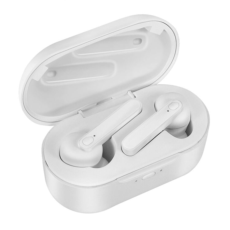 DT-5 IPX 방수 블루투스 5.0 무선 블루투스 이어폰, 자석 충전 박스 포함, 통화 및 보조 배터리 기능 지원, DT-5