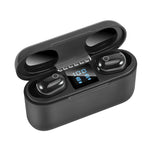 Dt-18 무선 양쪽 귀 블루투스 헤드셋, 2000mAh 충전 케이스 및 터치, 지능형 자석 흡착 충전 지원