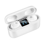 Dt-18 무선 양쪽 귀 블루투스 헤드셋, 2000mAh 충전 케이스 및 터치, 지능형 자석 흡착 충전 지원