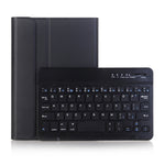 A05 블루투스 3.0 초슬림 ABS 분리형 블루투스 키보드 가죽 태블릿 케이스 iPad mini 5용, 홀더 포함, mini 5용