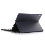 A09 블루투스 3.0 초슬림 ABS 분리형 블루투스 키보드 가죽 태블릿 케이스 iPad Air / Pro 10.5인치 (2019)용, 홀더 포함