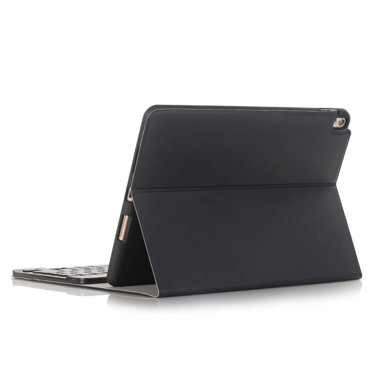 A09B 블루투스 3.0 초슬림 ABS 분리형 블루투스 키보드 가죽 태블릿 케이스 iPad Air / Pro 10.5인치 (2019)용, 펜 슬롯 및 홀더 포함