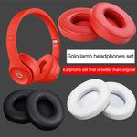 Beats Solo2.0 / Solo3.0 무선 버전용 1쌍 가죽 헤드폰 보호 케이스