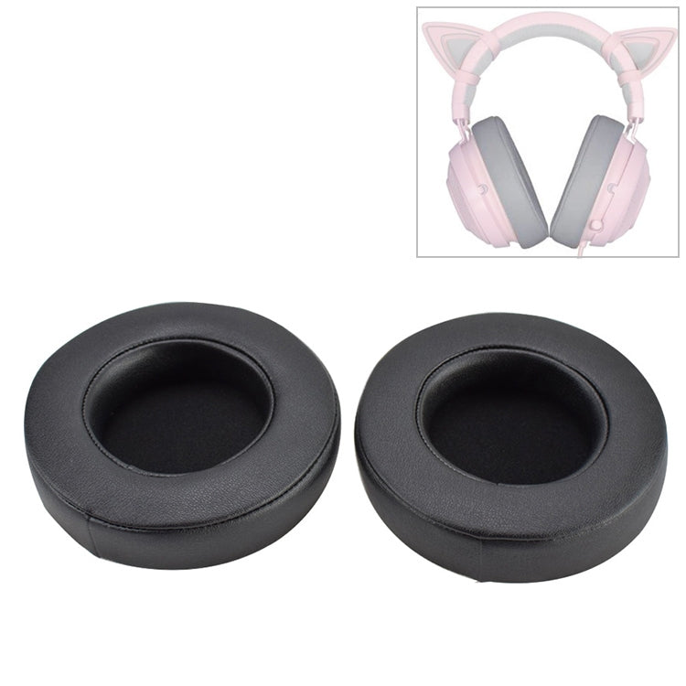 Razer Kraken 7.1 V2 Pro 헤드폰 쿠션 스펀지 젤 커버 이어머프 교체용 2개 세트, Razer Kraken 7.1 V2 Pro(젤)