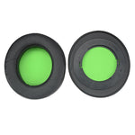 Razer Kraken 7.1 V2 Pro 헤드폰 쿠션 스펀지 그린 네트 커버 이어머프 교체용 2개 세트, Razer Kraken 7.1 V2 Pro(그린)