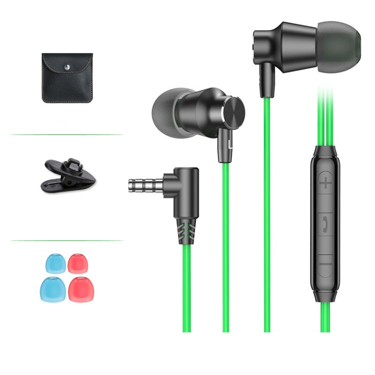 Langsdom V7T 3.5mm 유선 인이어 게이밍 이어폰, 3.5mm