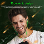 Langsdom V7T 3.5mm 유선 인이어 게이밍 이어폰, 3.5mm