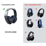 2개 소니 PS4 7.1 플레이스테이션 플래티넘 CECHYA-0090 이어폰 쿠션 커버 이어머프 교체용 메시 없음, 소니 PS4 7.1용