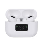 i58 TWS 블루투스 5.0 터치 무선 블루투스 이어폰 IOS 시스템 장비용, 자석 충전 박스 및 스마트 디지털 디스플레이 포함, 시리 지원