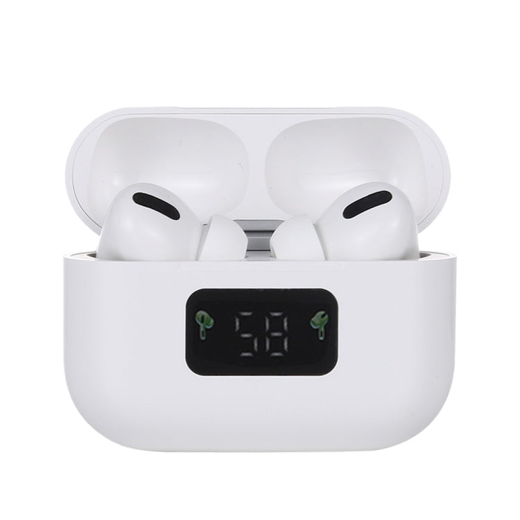 i58 TWS 블루투스 5.0 터치 무선 블루투스 이어폰 IOS 시스템 장비용, 자석 충전 박스 및 스마트 디지털 디스플레이 포함, 시리 지원