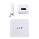 i58 TWS 블루투스 5.0 터치 무선 블루투스 이어폰 IOS 시스템 장비용, 자석 충전 박스 및 스마트 디지털 디스플레이 포함, 시리 지원