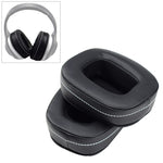 DENON AH-D600 / AH-D7100용 2개입 부드러운 스폰지 이어폰 보호 커버 이어머프, DENON AH-D600용(블랙 화이트), DENON AH-D600용(블랙 브라운)