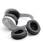 DENON AH-D600 / AH-D7100용 2개입 부드러운 스폰지 이어폰 보호 커버 이어머프, DENON AH-D600용(블랙 화이트), DENON AH-D600용(블랙 브라운)