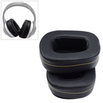 DENON AH-D600 / AH-D7100용 2개입 부드러운 스폰지 이어폰 보호 커버 이어머프, DENON AH-D600용(블랙 화이트), DENON AH-D600용(블랙 브라운)