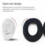 Sennheiser HD515 / HD555 / HD595 / HD598 / HD558 / PC360용 2개입 플란넬 이어폰 쿠션 커버 이어머프 교체용 이어패드, 톤 튜닝 코튼 포함, 벨벳 블랙, 벨벳 브라운