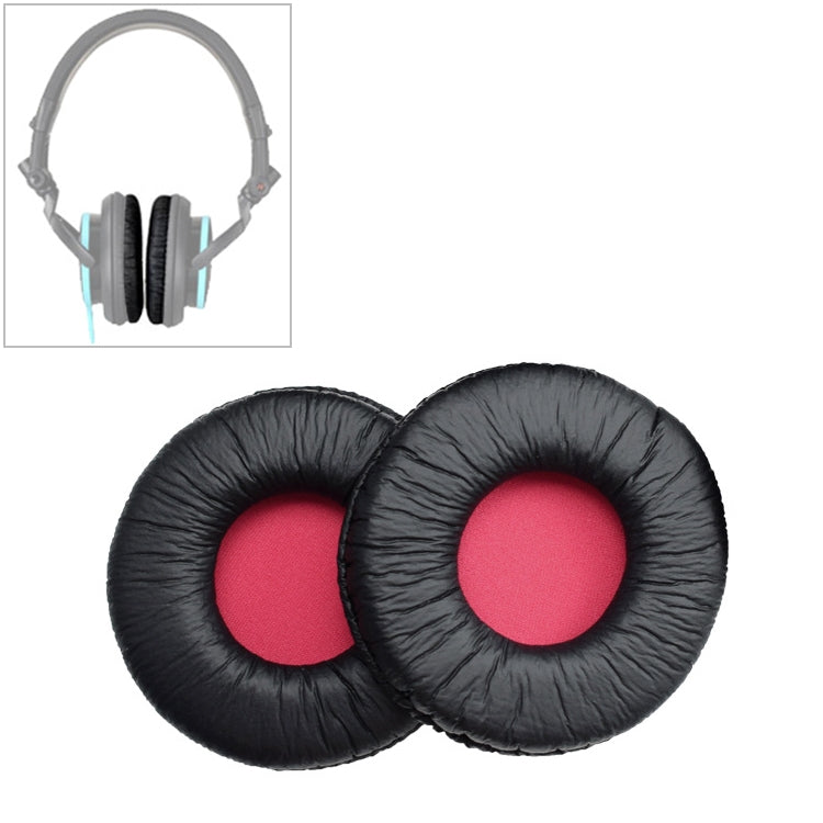 SONY MDR-V55용 2개입 이어폰 쿠션 가죽 커버 이어머프 교체용 이어패드