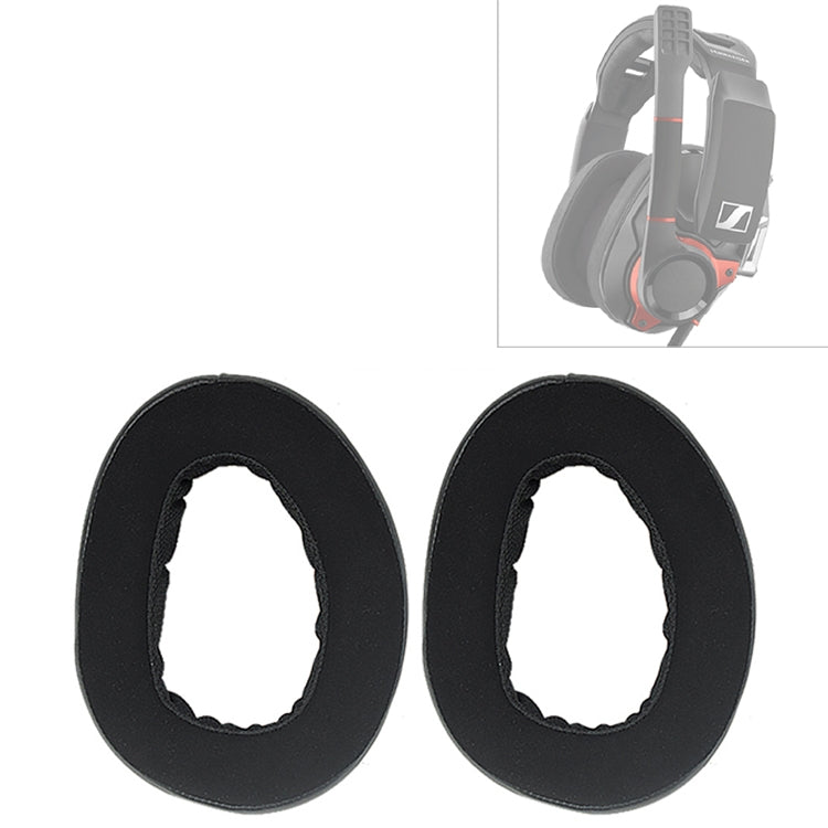 Sennheiser GSP 600용 2개입 헤드폰 쿠션 스폰지 커버 이어머프 교체용 이어패드, Sennheiser GSP 600용(이어머프)