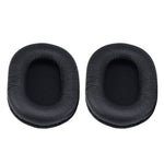 소니 MDR-7506 / MDR-V6 / MDR-CD900ST용 2개 스폰지 헤드폰 보호 케이스, 검정 주름